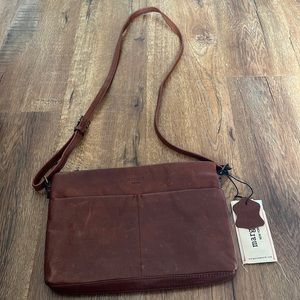 Margot New York brown Leather Crossbody